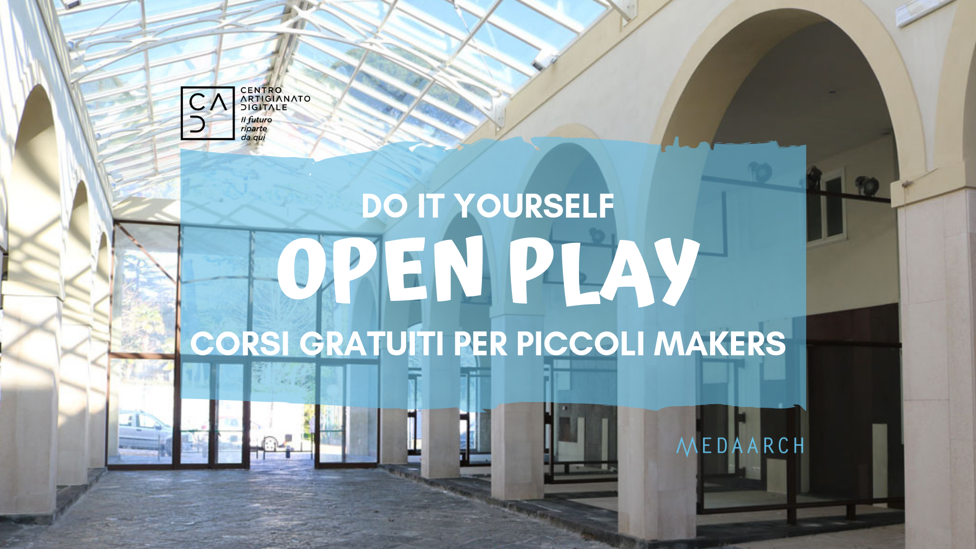 Il 9 dicembre al Centro per l'Artigianato Digitale c'è l'OPEN PLAY laboratori gratuiti per i bambini!